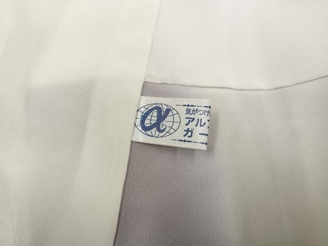 平和屋着物●上質な小紋 総刺繍 舞花文 金糸 正絹 逸品 AABK3168ph