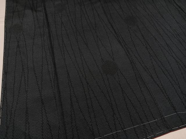 平和屋着物●本塩沢 110亀甲 亀甲文 正絹 逸品 未使用 AABK3189ph