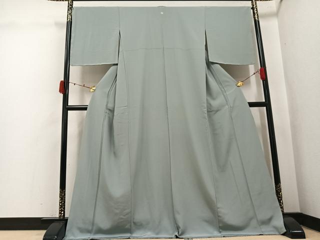 平和屋着物●上質な色無地 蕎麦切色 正絹 逸品 未使用 AABK3201ph