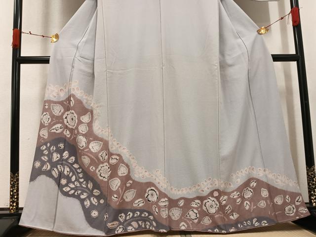 平和屋着物●訪問着 辻が花 絞り 正絹 逸品 AABK3220ph