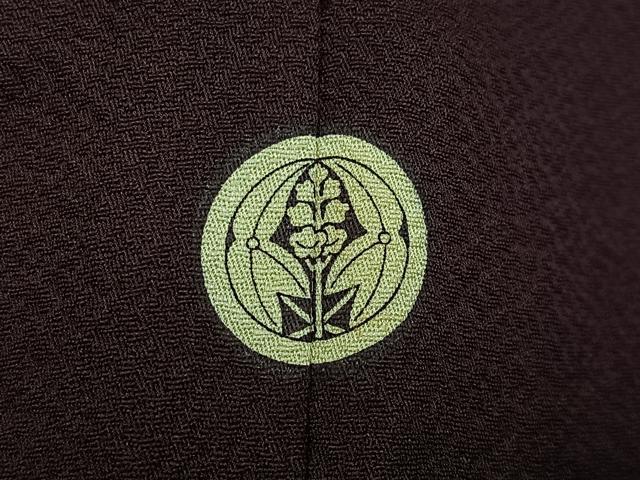 平和屋着物●上質な色無地 似せ紫色 正絹 逸品 未使用 AABK3251ph