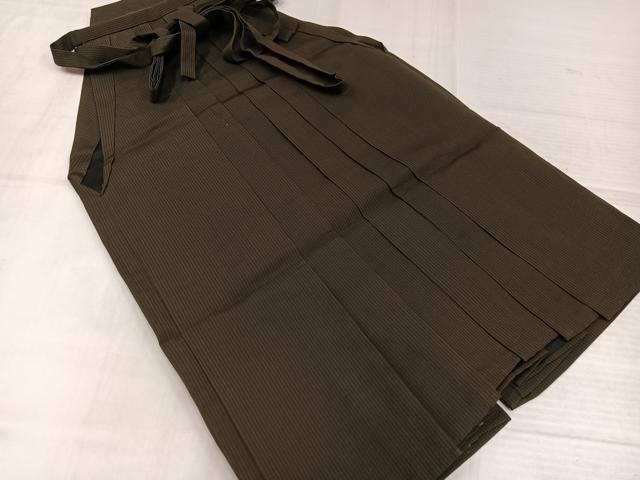 平和屋着物●男性 行灯袴 縞 正絹 逸品 AABK3273ph