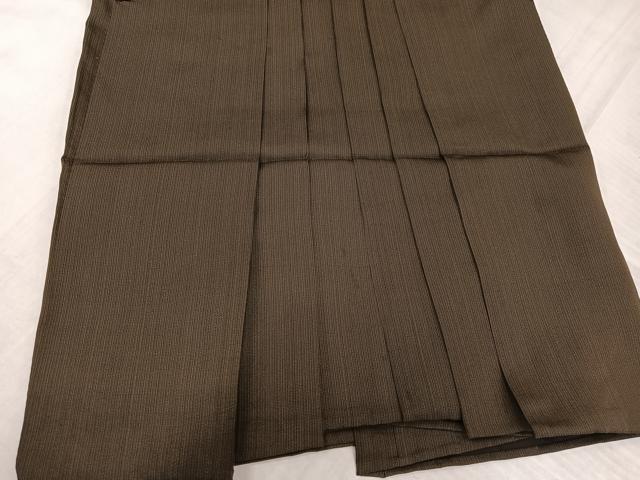平和屋着物●男性 行灯袴 縞 正絹 逸品 AABK3276ph