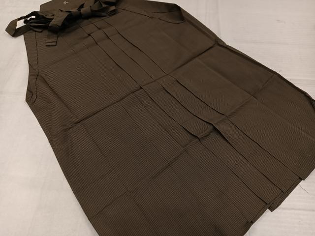 平和屋着物●男性 行灯袴 縞 正絹 逸品 AABK3277ph