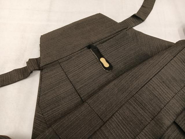 平和屋着物●男性 行灯袴 横段文 正絹 逸品 AABK3278ph
