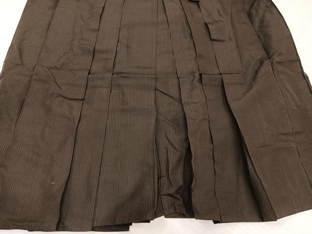 平和屋着物●男性 行灯袴 縞 正絹 逸品 AABK3279ph