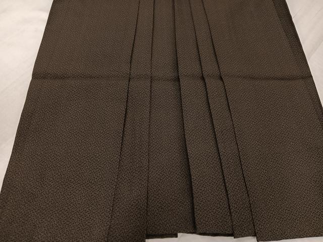 平和屋着物●男性 行灯袴 幾何学文様 正絹 逸品 AABK3286ph