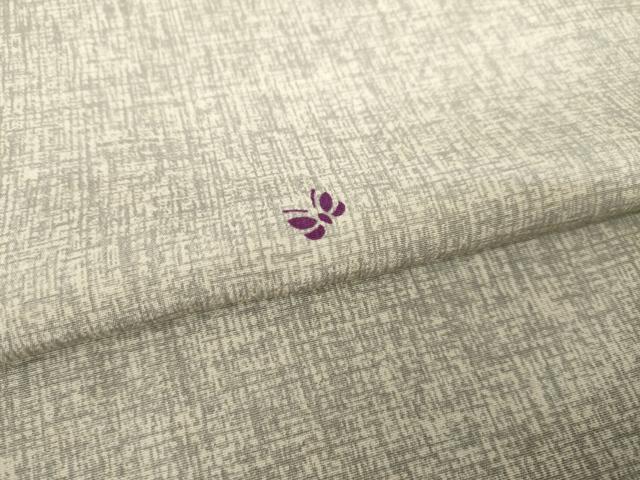 平和屋着物●上質な小紋 舞蝶文 正絹 逸品 AABK3321ck
