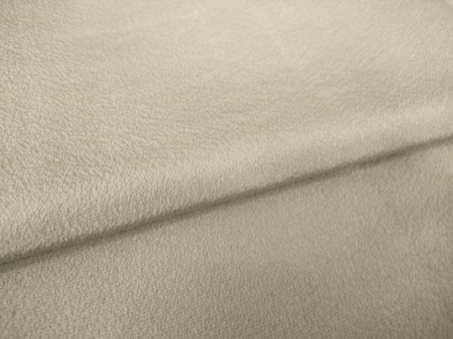 平和屋着物●上質な色無地 茶鼠色 正絹 逸品 AABK3335ck