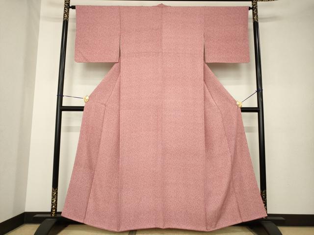 平和屋着物●江戸小紋 南天文 正絹 逸品 AABK3342ck
