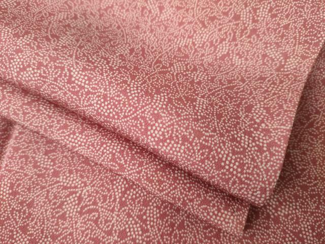 平和屋着物●江戸小紋 南天文 正絹 逸品 AABK3342ck