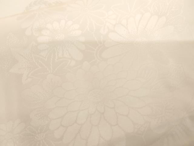 平和屋着物●振袖用長襦袢 袷 草花地紋 暈し染め 正絹 逸品 AABK3421cs
