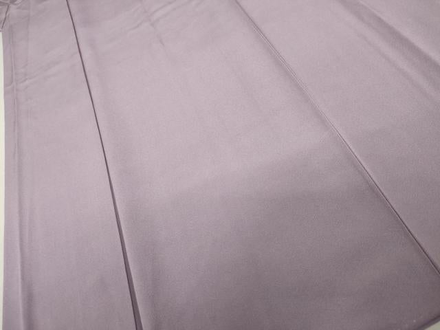 平和屋着物●上質な色無地 薄葡萄色 正絹 逸品 AABK3430cs