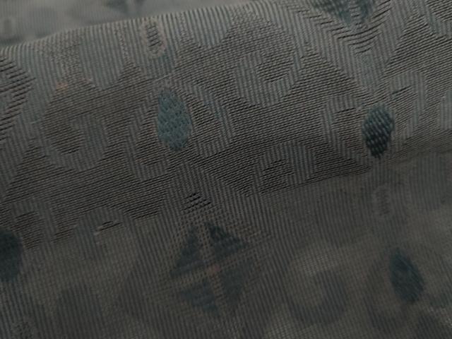 平和屋着物*夏物 小紋 紗 幾何学菱文 正絹 逸品 AABK3461cs