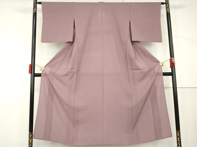 平和屋着物*上質な色無地 絽 石竹色 正絹 逸品 AABK3470cs