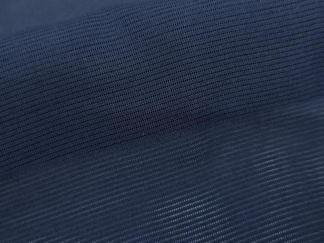 平和屋着物*夏物 色無地 絽 鉄紺色 正絹 逸品 AABK3484cs