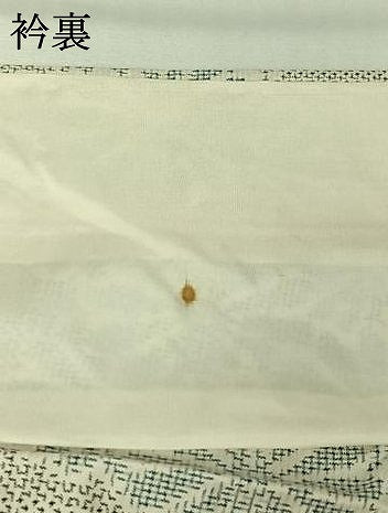 平和屋着物▽上質な紬 単衣 舞花文 正絹 逸品 AABK3634jh
