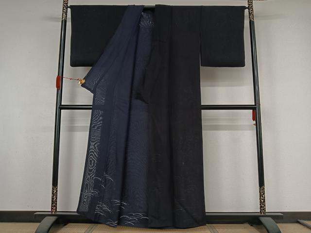 平和屋着物▽豪華色留袖 無双 絽袷 絽×絽 芝文 正絹 逸品 AABK3695jh