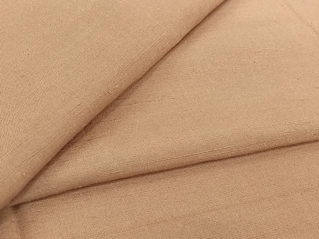 平和屋着物▽上質な紬 単衣 色無地 虹色 正絹 逸品 未使用 AABK3729jh