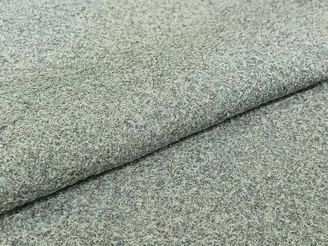 平和屋着物▽上質な小紋 単衣 霞文 正絹 逸品 AABK3742jh