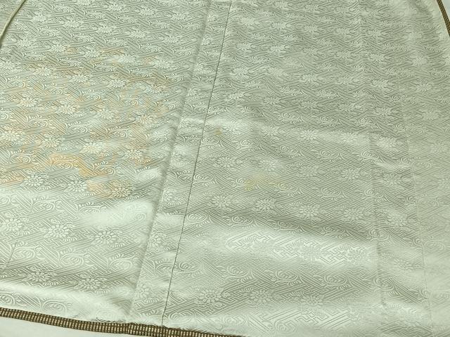 平和屋着物▽色留訪問着 無双 紗袷 笹竹桐文 金彩 高島屋扱い 正絹 逸品 AABK3872jh