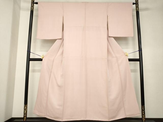 平和屋着物●上質な色無地 虹色 正絹 逸品 AABK3952ck