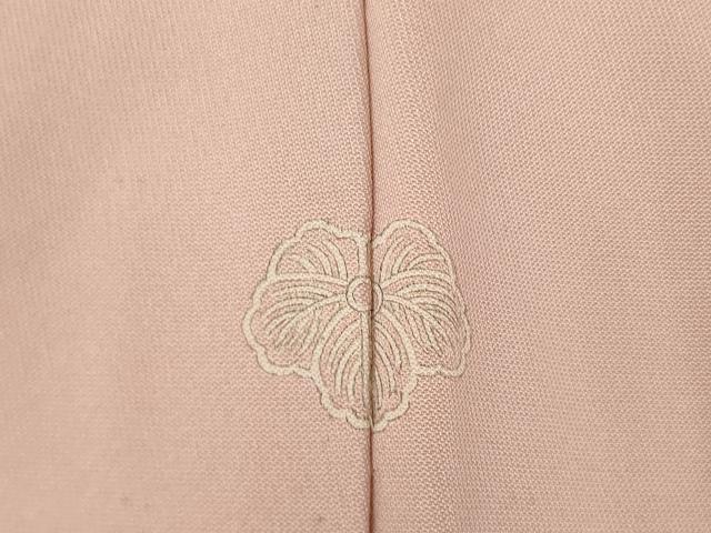 平和屋着物●上質な色無地 虹色 正絹 逸品 AABK3952ck
