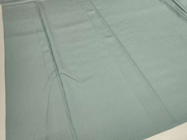 平和屋着物*夏物 色無地 絽 青磁鼠色 正絹 逸品 AABK3986jd