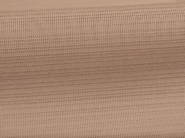 平和屋着物*夏物 色無地 変わり絽 白茶色 正絹 逸品 AABK4035jd