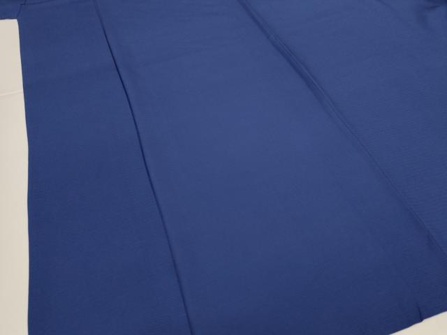 平和屋着物*夏物 色無地 絽 紺色 正絹 逸品 AABK4044jd