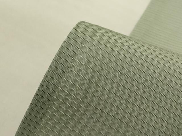 平和屋着物*夏物 色無地 絽 柳鼠色 正絹 逸品 AABK4046jd