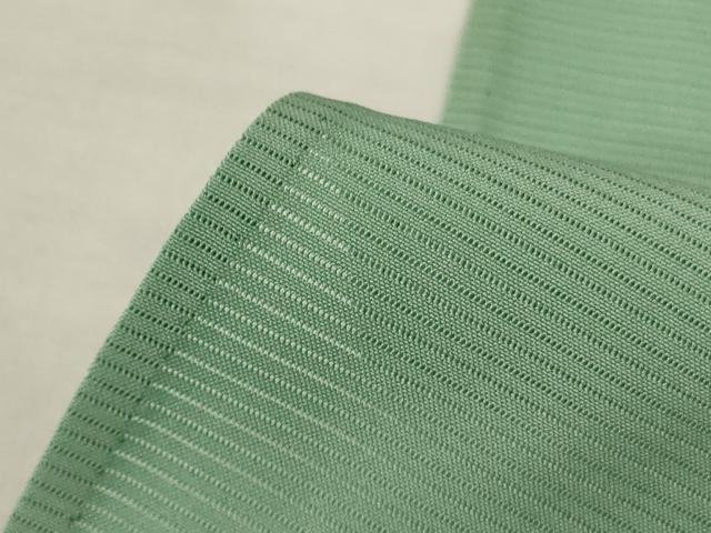 平和屋着物*夏物 色無地 絽 柳染色 正絹 逸品 AABK4056jd