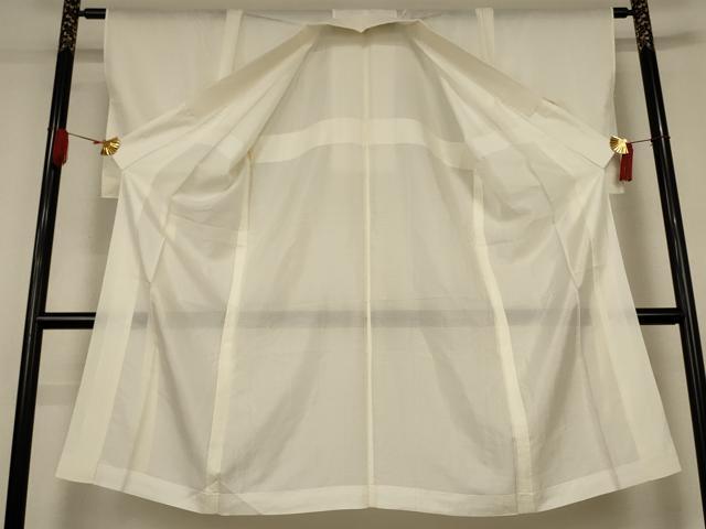 平和屋着物*夏物 長襦袢 絽 生成り色 正絹 逸品 AABK4060jd