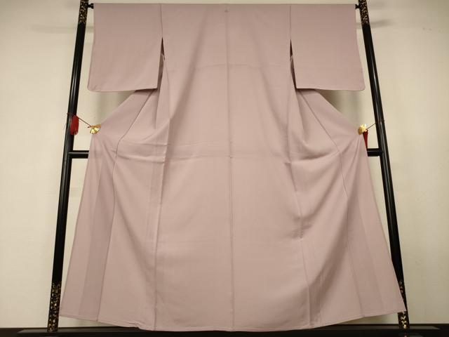 平和屋着物*夏物 色無地 絽 洗柿色 正絹 逸品 AABK4091jd