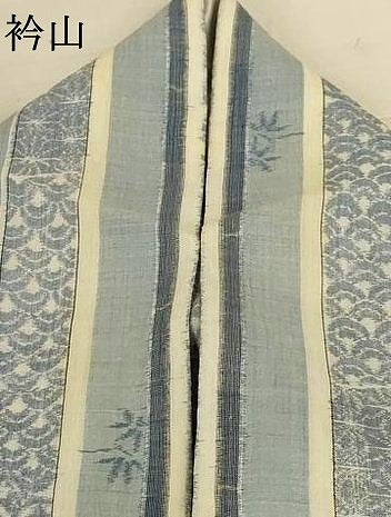 平和屋着物*夏物 本場小千谷ちぢみ 吉祥間道 証紙付き 麻 逸品 AABK4102jd