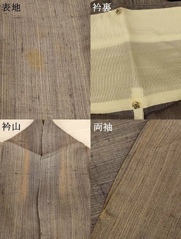 平和屋着物*夏物 紗紬 霞文 正絹 逸品 AABK4111jd