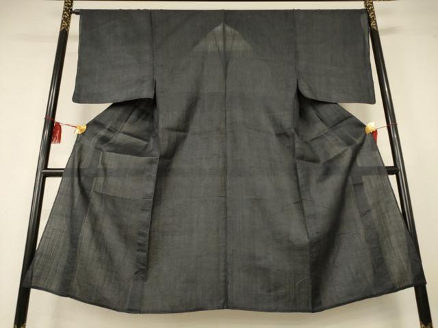 平和屋着物*夏物 男性 重要無形文化財 本場宮古上布 苧麻 逸品 AABK4130jd
