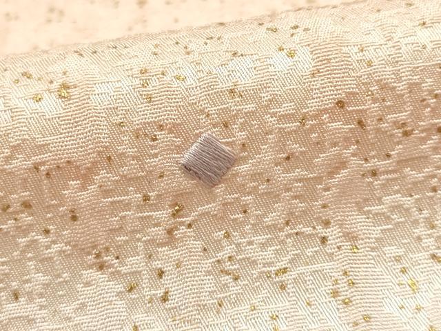 平和屋本店▼和装小物 帯揚げ 三華苑 刺繍 金彩 暈し染め 金彩 さんび謹製 正絹 逸品 未使用 AABK4167ay