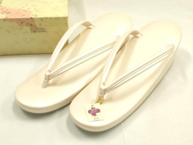平和屋着物●和装小物 和装草履 伊と忠 礼装 本革製品 逸品 未使用 AABK4271ay
