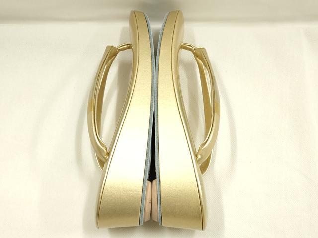平和屋着物●和装小物 和装草履 伊と忠 礼装 金糸 逸品 AABK4272ay