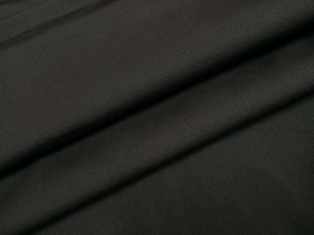 平和屋着物●男性 黒紋付 正絹 逸品 AABK4291ph