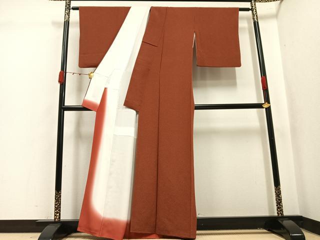 平和屋着物●江戸小紋 吉祥文 正絹 逸品 AABK4296ph