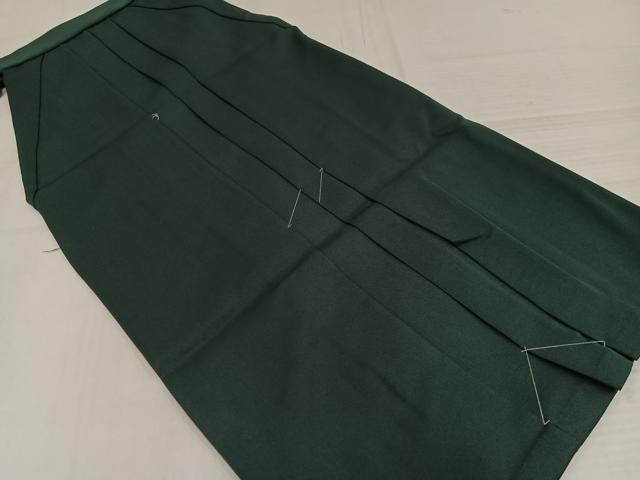 平和屋着物●女性 行灯袴 革色 洗える着物 未使用 AABK4319ph