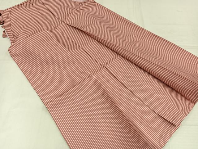 平和屋着物●女性 行灯袴 縞 洗える着物 AABK4325ph