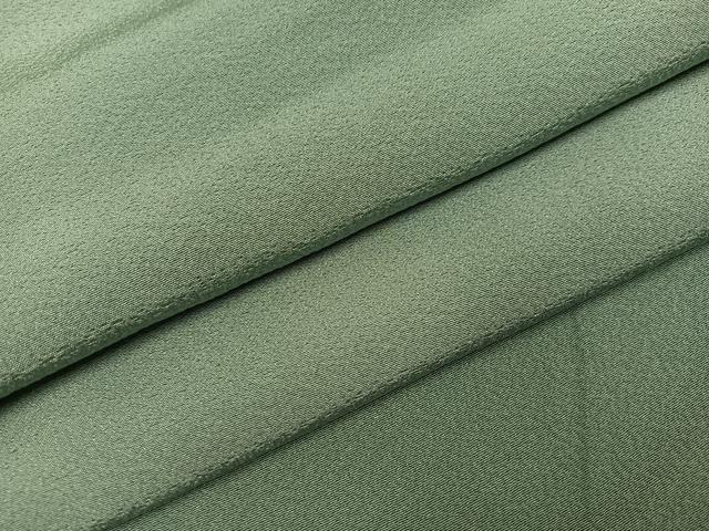 平和屋着物●上質な色無地 鶸茶色 正絹 逸品 未使用 AABK4412ph