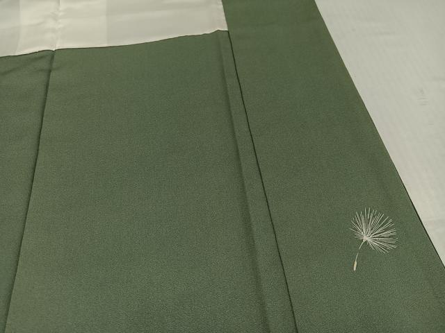 平和屋着物●染色作家 草野一騎 訪問着 綿毛 暈し染め 正絹 逸品 AABK4414ph