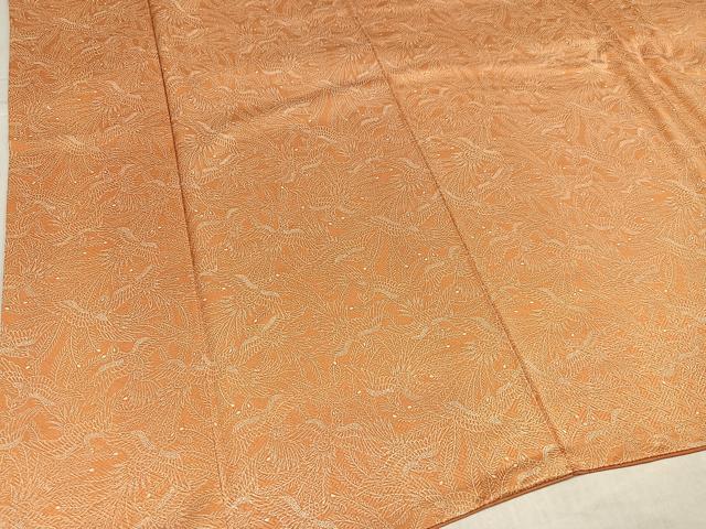 平和屋着物●上質な小紋 鳳凰 正絹 逸品 AABK4421ph