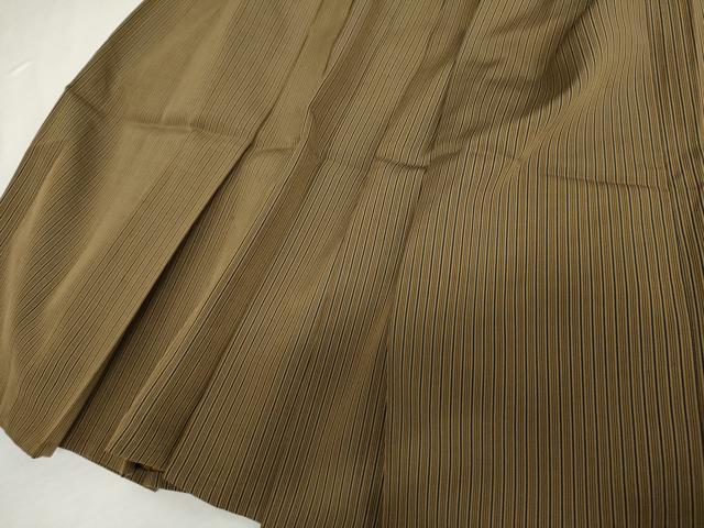 平和屋着物●男性 行灯袴 縞 正絹 逸品 AABK4558cs