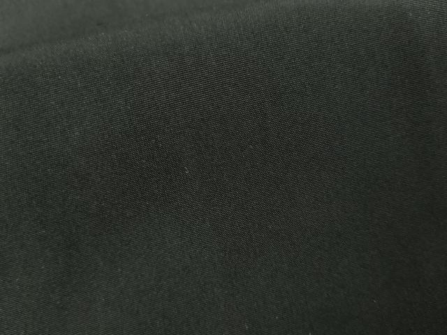 平和屋着物●男性 黒紋付・羽織セット 正絹 逸品 AABK4575cs