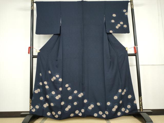 平和屋着物●訪問着 草花文 やまと誂製 正絹 逸品 AABK4585cs